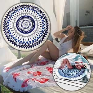 Okrugli peškir za plažu | CUBALINKA