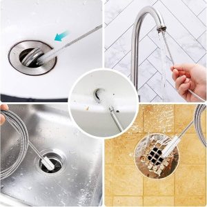 Savitljiva četka za začepljene odvode i cevi | DRAINOVA